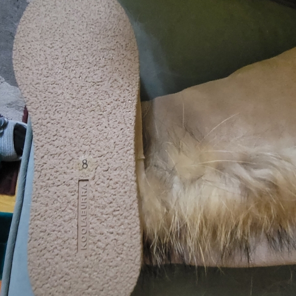 Winter over knee Natural Leather boots - Picture 2 of 3